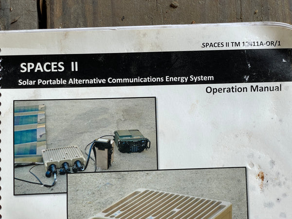 Iris Technology SPACES II Portable Military Solar Energy Field Kit 78535-103399