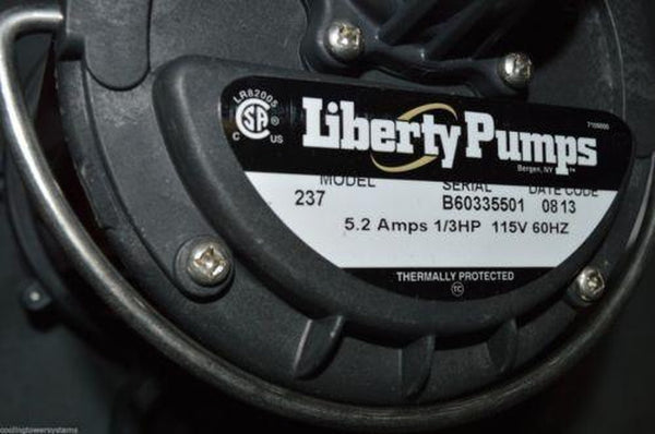 Water Pump, 1/3HP, Submersible, Liberty, New Warranty 230-Series