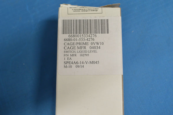 Gems Sensors 162795 LS-7 Series Side Mounted Liquid Level Sensor Switch NIB  NSN:6680-01-533-4267