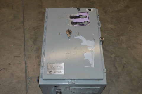 125 hp 440v High Voltage Enclosure Distribution Panel