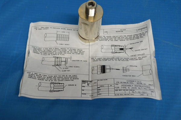 Electrical Plug Connector NSN:5935-01-097-4195 P/N:NLT-JA-0010