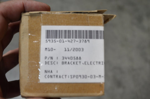 Military Electrical Connector Bracket NSN:5935-01-427-3789 P/N:3440588