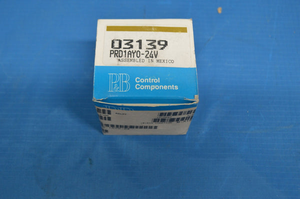 P&B Control Components P/N:PRD1AYO-24V Relay 24V 50-60HZ