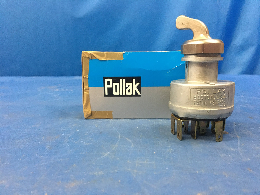 Pollak 2-Position Ignition Rotary Switch,On-Off P/N:31-291 NSN:5930-01