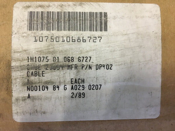 Ocean Technology DP-402 Fitting Assem Cable NSN:1075-01-068-6727