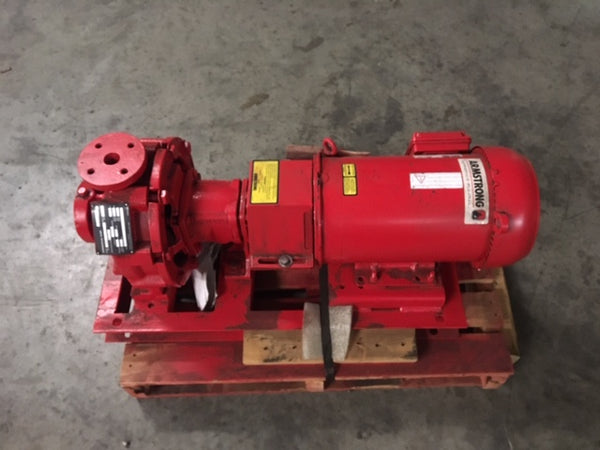 Armstrong Pump 4030 Base Mounted End Suction Pump 3HP 1.5 x 1  x 8