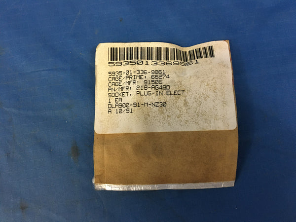 Tyco 218-AG49D Plug-in Electronic Components Socket NSN:5935-01-336-9861