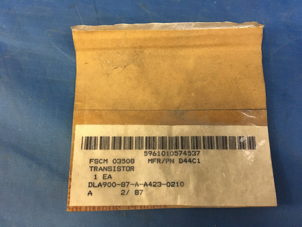 General Electric D44C1 Transistor NSN:5961-01-057-4537