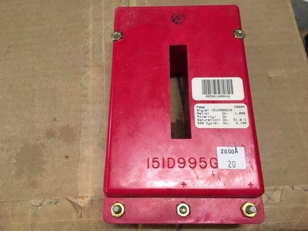 Eaton Model:151D995G20 Current Sensor, 200amp NSN:6625-01-439-0237