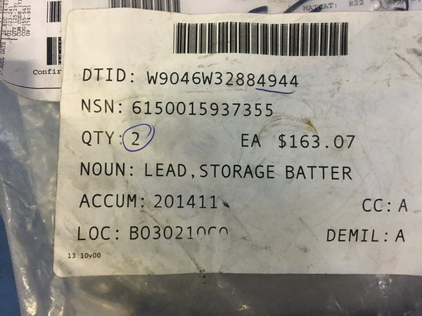 Navistar Defense 3891755C1 Storage Battery Lead NSN:6150-01-593-7355