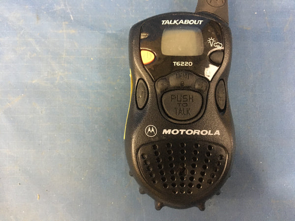 Motorola TalkAbout T6220 Two-Way Radio NSN:5836DSRECEIVO