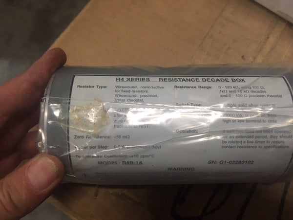 IET Labs Decade Resistor  Model:DS1463-120K NSN:6625-00-724-7983