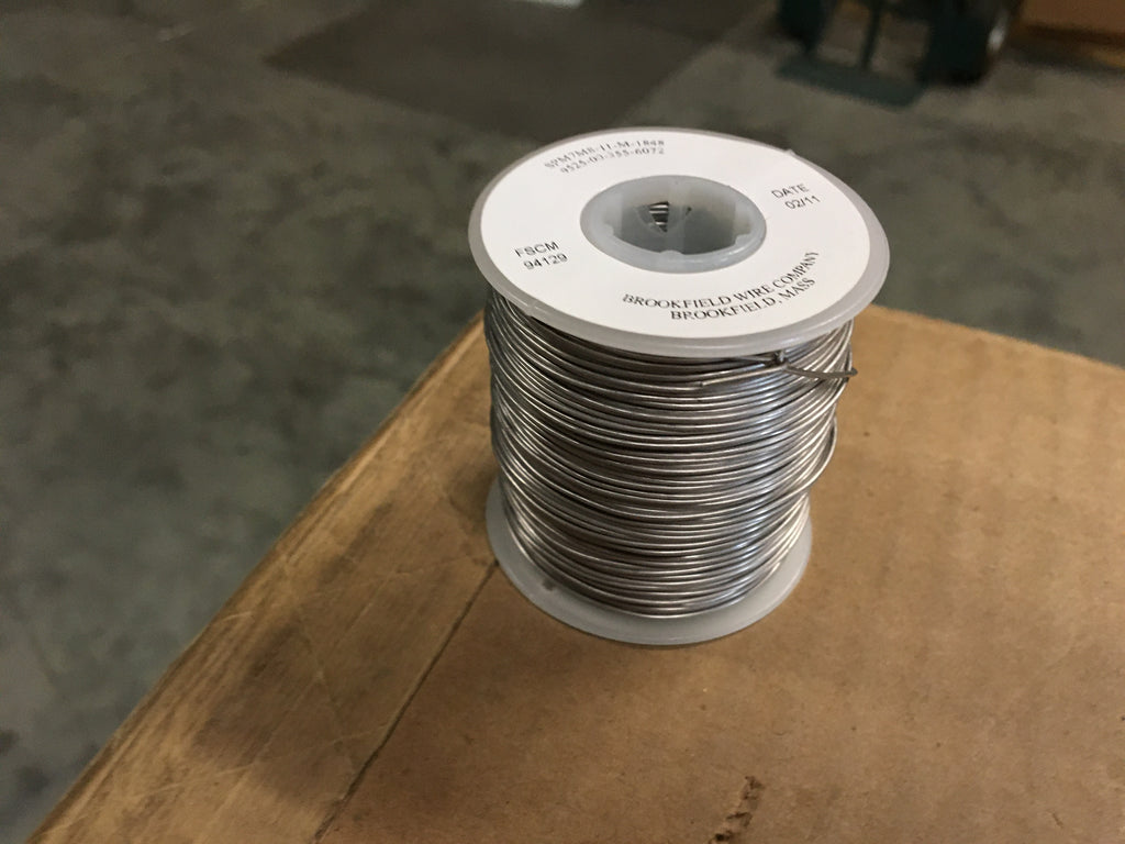 Brookfield Safety Wire, Nickel Alloy, 331 ft, P/N: MS20995NC32, NSN:95