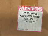 Armstrong 805316-010 AC Motor,1/12HP,1PH,115V,1725RPM NSN:6105-01-044-4123  P/N:1BR790-8-TB-BPS