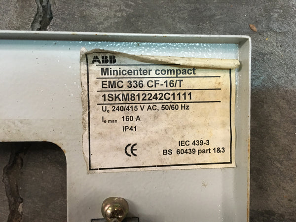 ABB EMC336CF-16/T Minicenter MCB board