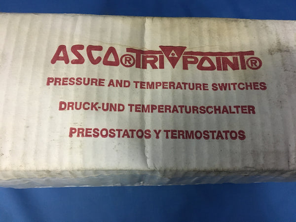 NEW!!! ASCO SA12D Tri-Point Pressure Switch, 125/250V-AC NSN:5930-01-186-8207