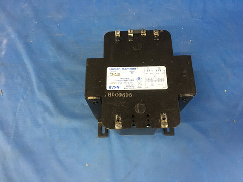 Cutler-Hammer C340JG Power Transformer Model:10942H61 NSN:5950-01-241-2594